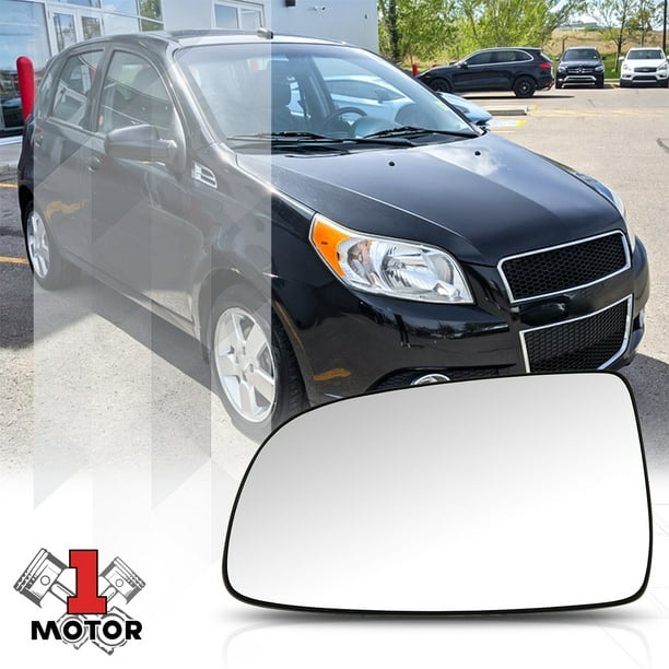 FOR 07-11 CHEVY AVEO AVEO5 OE STYLE LH LEFT SIDE MIRROR GLASS W/HEATED 95214066 